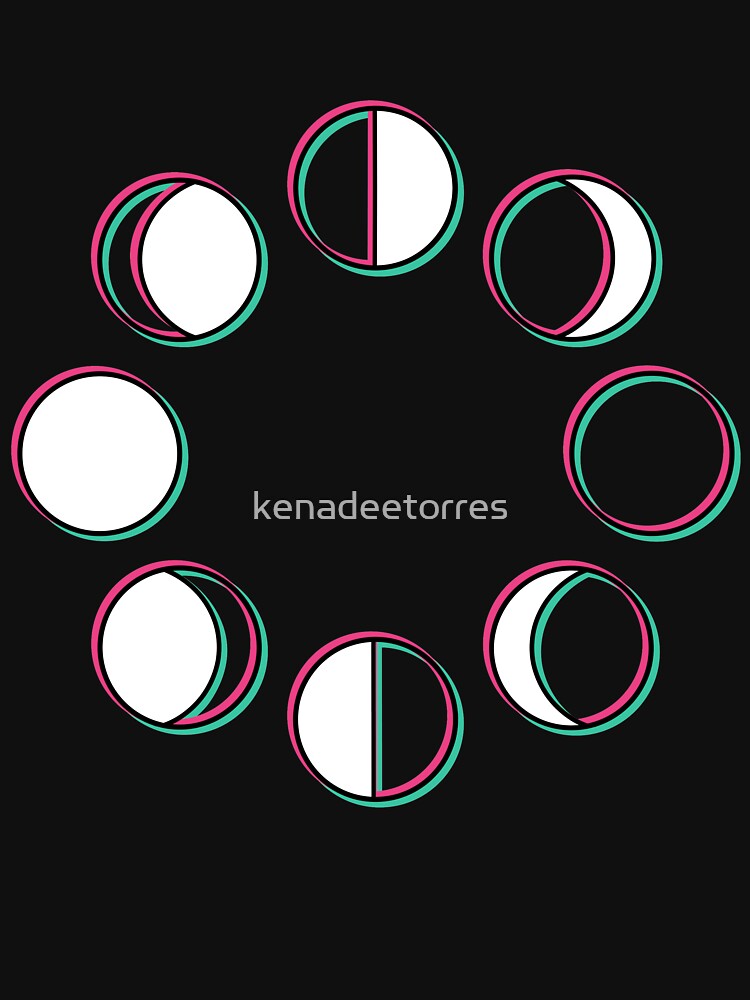 trippy moon phase by kenadeetorres T-Shirts, Hoodie, Sweatshirt | BlankRebels.com (Image 3)