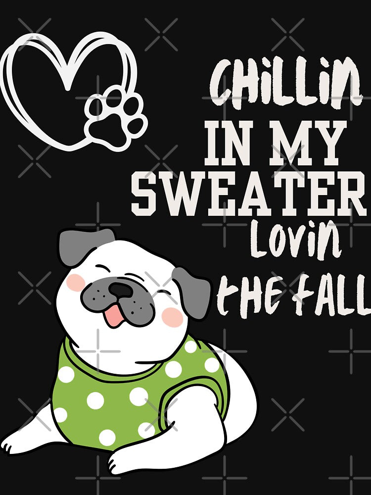 Chillin in my Sweater Lovin Fall  T-Shirt by LLdreams Hoodie, Sweatshirt | BlankRebels.com (Image 3)