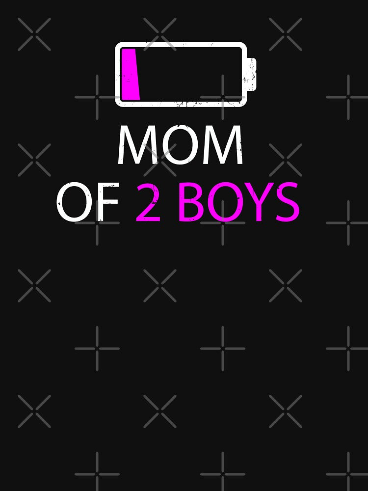 Mom of 2 Boys Gift For Mothers Day by SOUFIANE1991 T-Shirts, Hoodie, Sweatshirt | BlankRebels.com (Image 3)