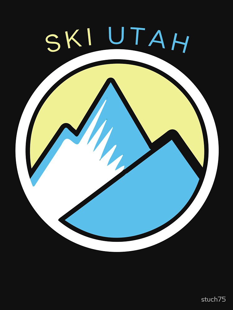 Ski Utah by stuch75 T-Shirts, Hoodie, Sweatshirt | BlankRebels.com (Image 3)