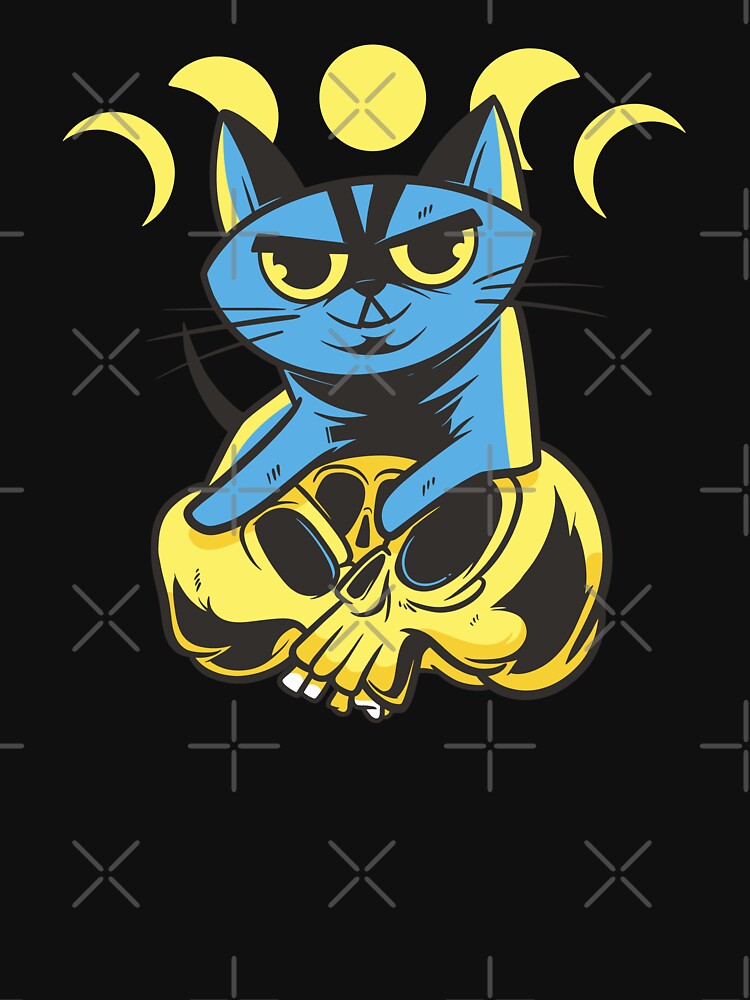 Cat moon phase by DerSenat T-Shirts, Hoodie, Sweatshirt | BlankRebels.com (Image 3)