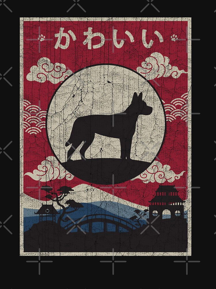 Japanese Carolina Dog Kawaii by rafaeltto T-Shirts, Hoodie, Sweatshirt | BlankRebels.com (Image 3)