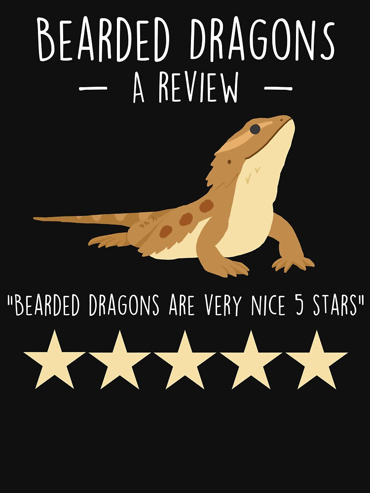 Bearded Dragon Review by Clara Hollins T-Shirts, Hoodie, Sweatshirt | BlankRebels.com (Image 3)