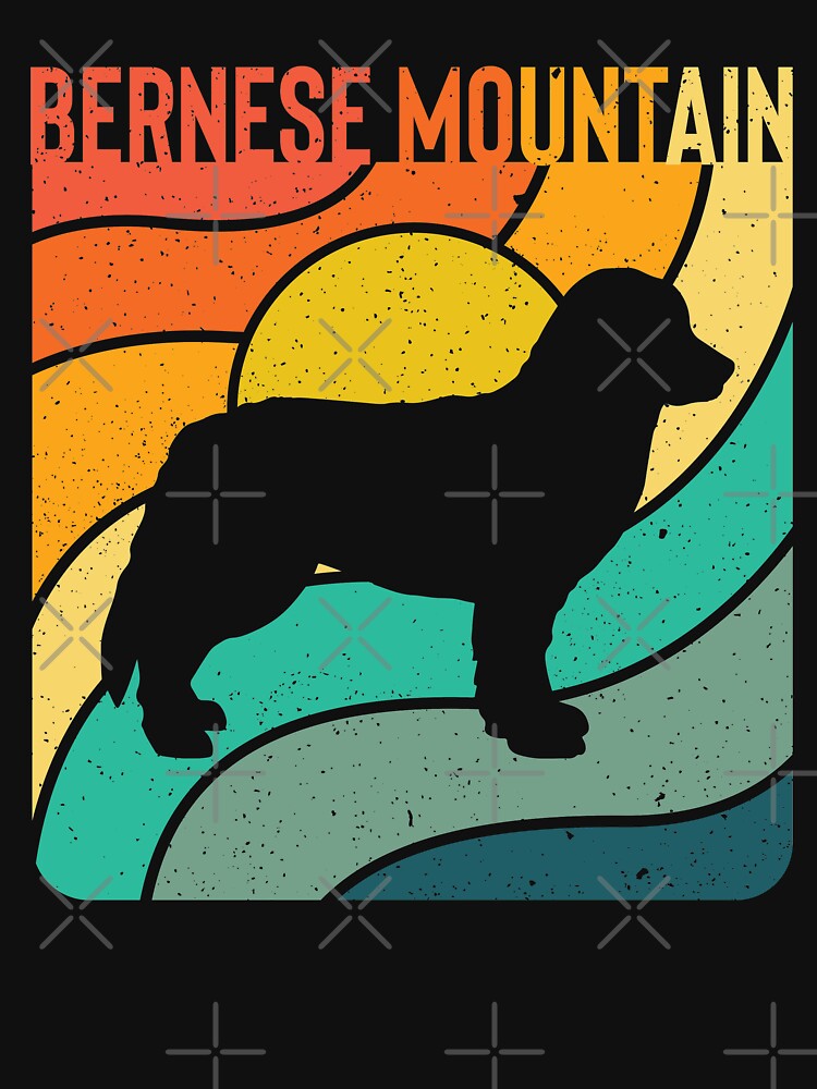 Bernese Mountain Dog Vintage Gift Pet Lover by rafaeltto T-Shirts, Hoodie, Sweatshirt | BlankRebels.com (Image 3)
