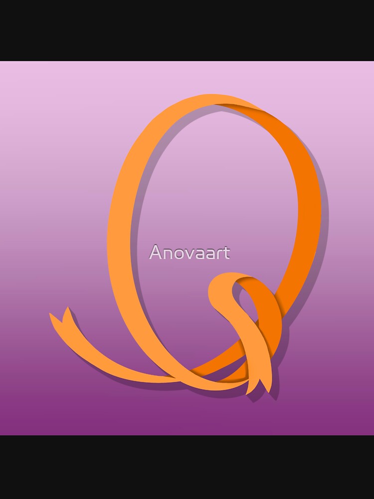 Letter Q 2022 by Anovaart T-Shirts, Hoodie, Sweatshirt | BlankRebels.com (Image 3)