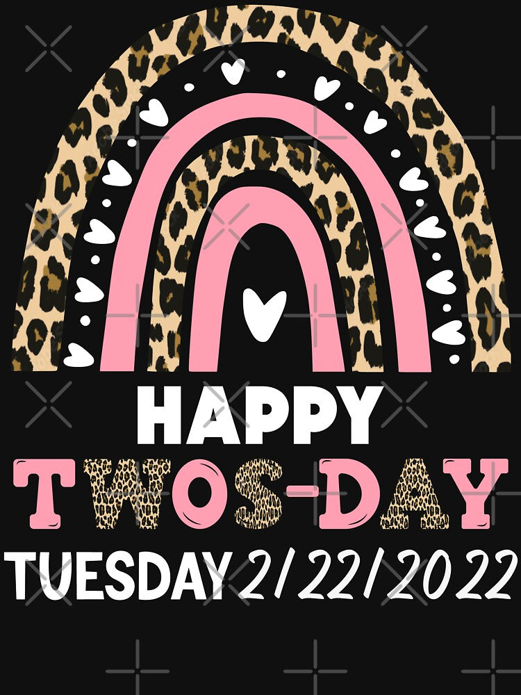 Funny Happy Twosday Tuesday February 22nd 2022 Commemorative Gift Twosday Tuesday February 22nd 2022 Happy 2nd... (Image 3)