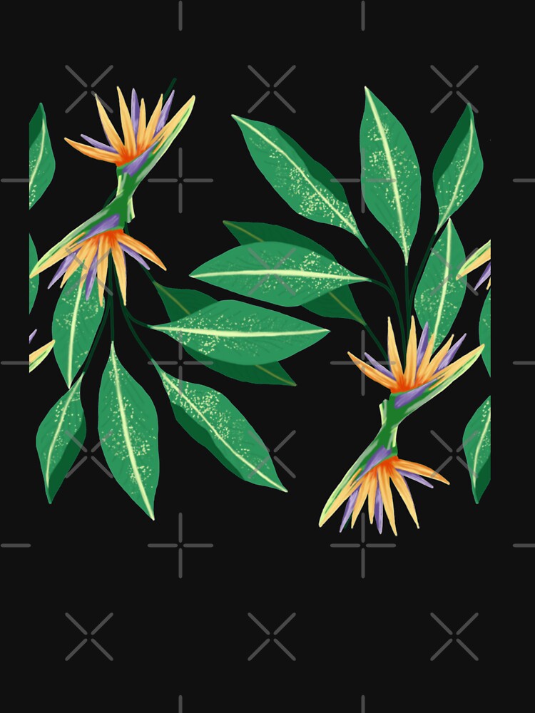 Exotic Flower Pattern by joabaj T-Shirts, Hoodie, Sweatshirt | BlankRebels.com (Image 3)