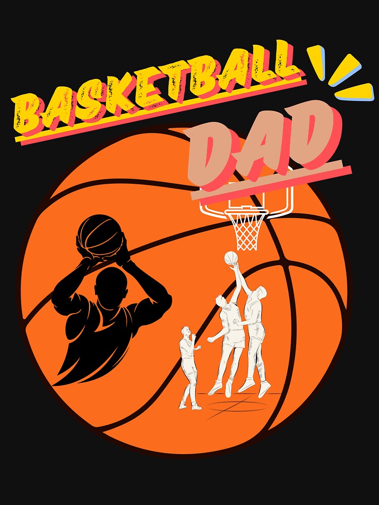Basketball dad T-Shirts by paknapat Hoodie, Sweatshirt | BlankRebels.com (Image 3)
