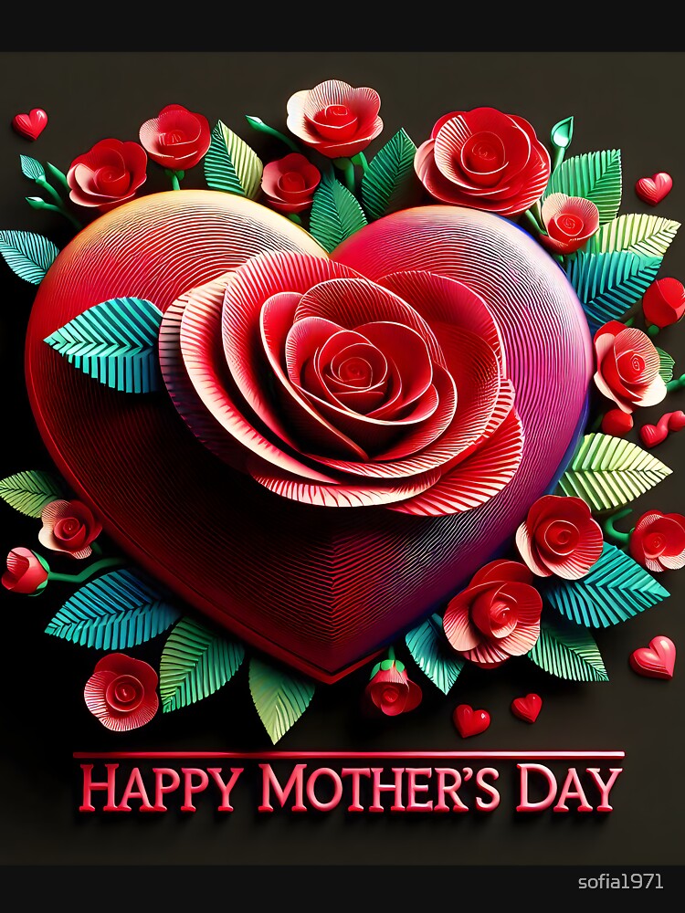 Happy Mother's Day 2024: Mother's Day ideas by sofia1971 T-Shirts, Hoodie, Sweatshirt | BlankRebels.com (Image 3)