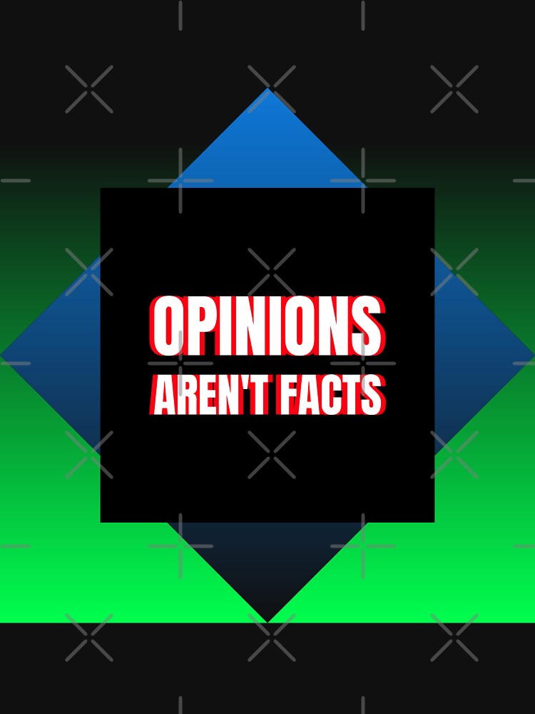 Opinions Aren't Facts. Motivational Quote Sticker by SuccessfulVibes T-Shirts, Hoodie, Sweatshirt | BlankRebels.com (Image 3)