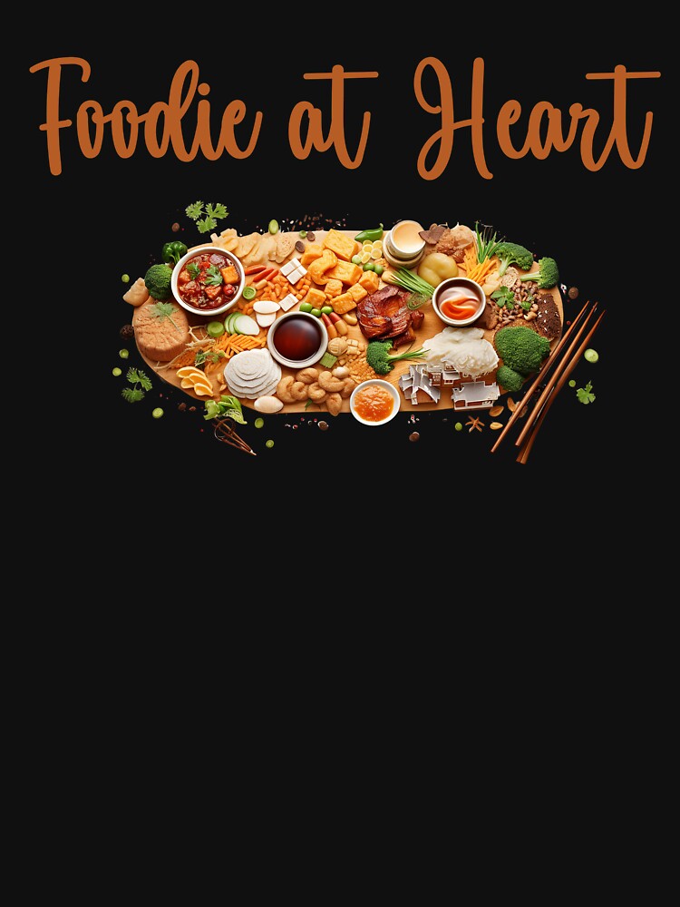Foodie at Heart – Sushi Lover Shirt for Japanese Cuisine Fans by Maggiepeshop Hoodie, Sweatshirt | BlankRebels.com (Image 3)