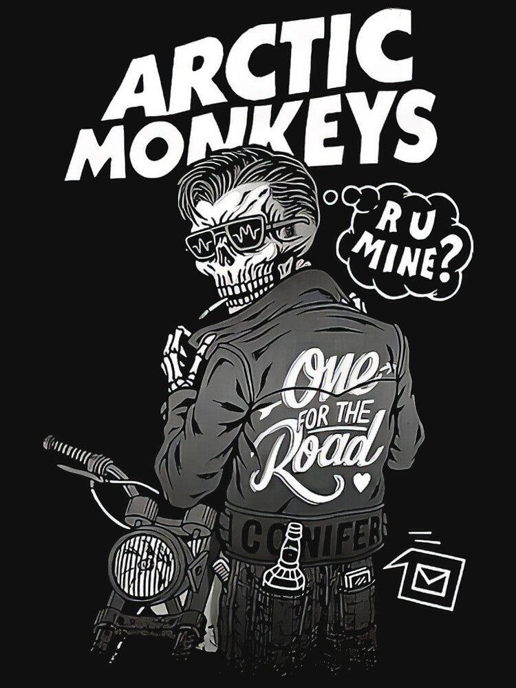Arctic Monkeys 90s Vintage Rock Pop Music Band #23 by TrashMuseLab T-Shirts, Hoodie, Sweatshirt | BlankRebels.com (Image 3)