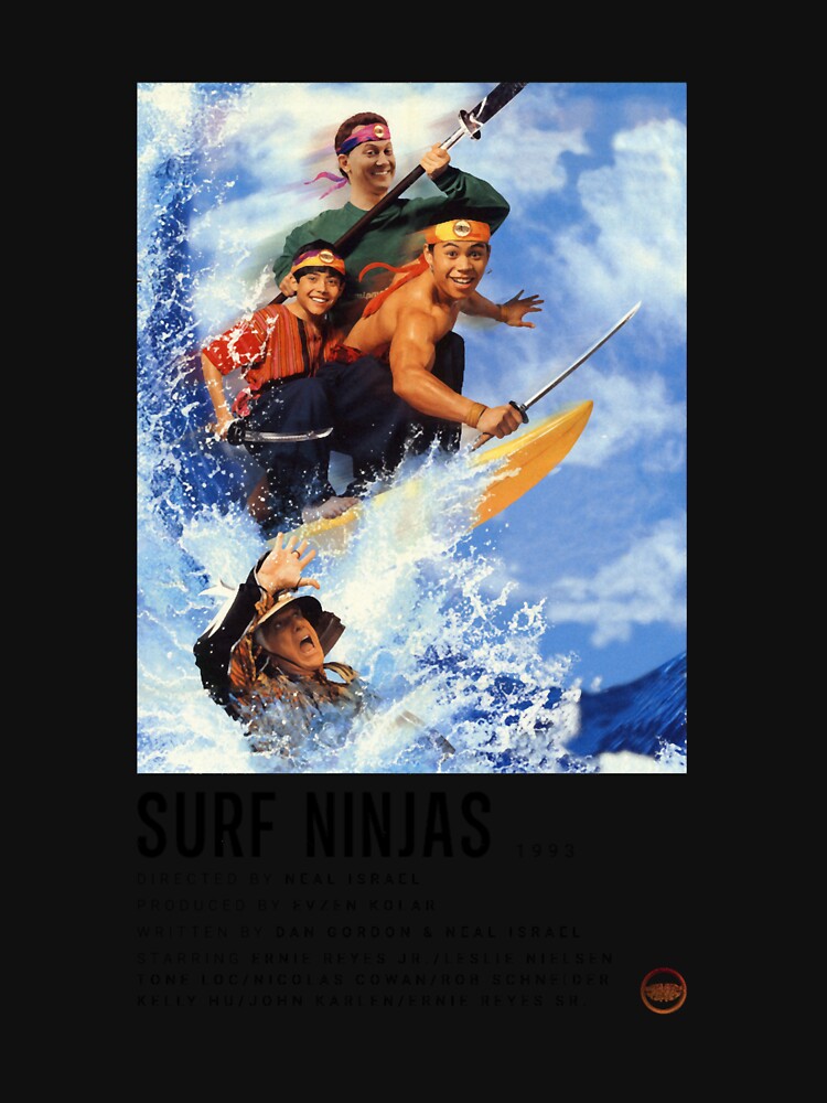 Ninjas Who Surf Poster by daylindaniela T-Shirts, Hoodie, Sweatshirt | BlankRebels.com (Image 3)