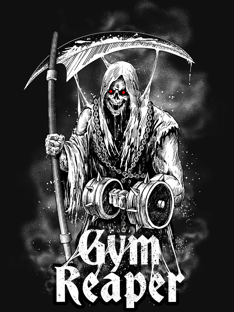 Gym Reaper by Oclate T-Shirts, Hoodie, Sweatshirt | BlankRebels.com (Image 3)