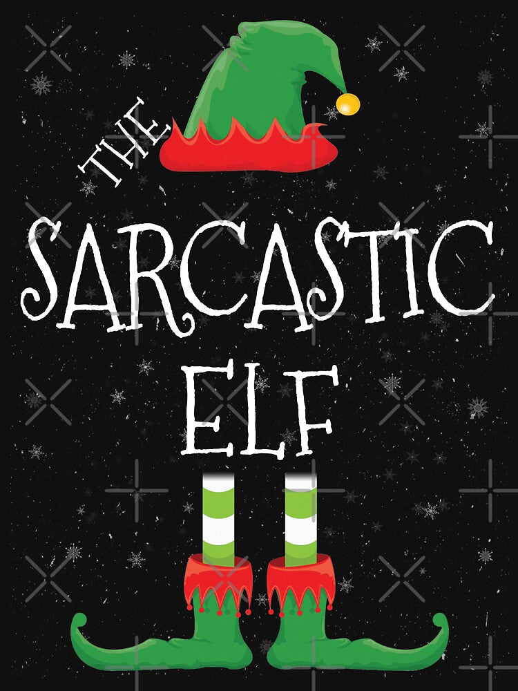 Sarcastic Elf Family Matching Christmas Group Funny Gift by DavisHasari T-Shirts, Hoodie, Sweatshirt (Image 3)