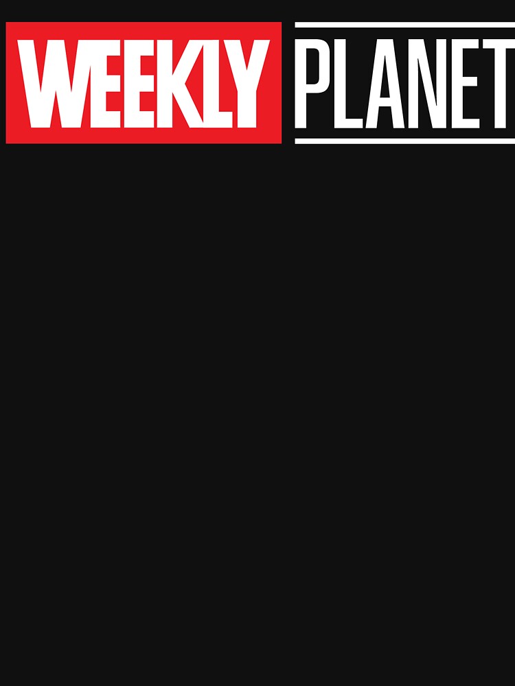 Weekly Planet WPU Logo on White by WPPosters T-Shirts, Hoodie, Sweatshirt | BlankRebels.com (Image 3)