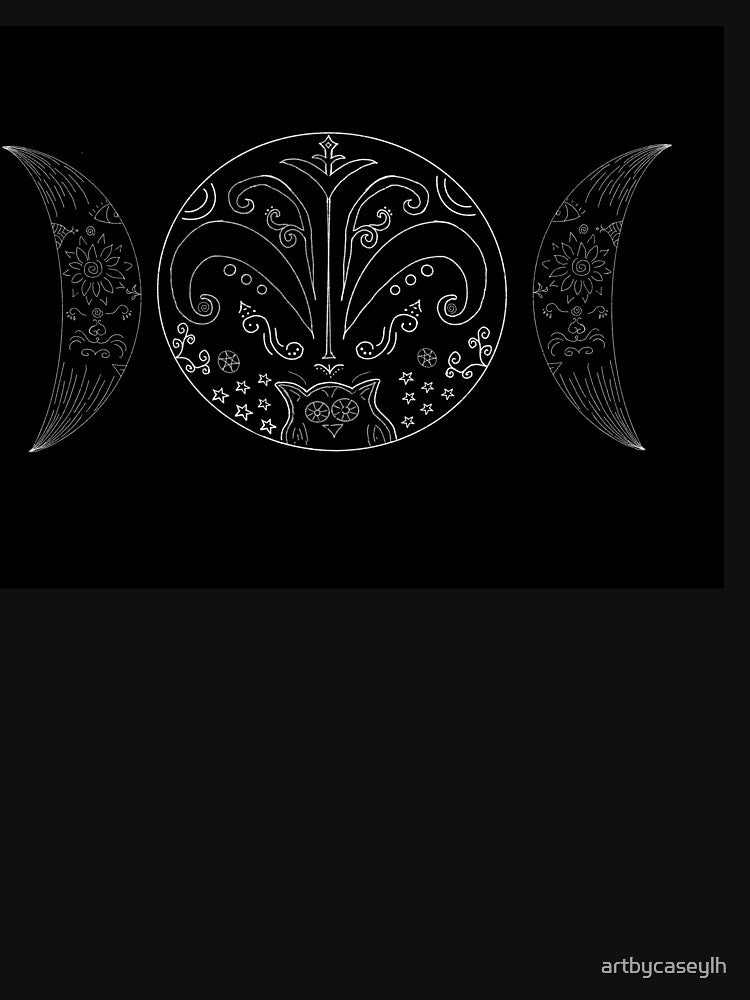Moon phase sketch by artbycaseylh T-Shirts, Hoodie, Sweatshirt | BlankRebels.com (Image 3)
