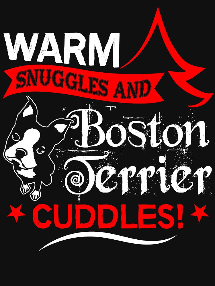 Christmas - Boston Terrier Christmas by UnknownArtistt T-Shirts, Hoodie, Sweatshirt | BlankRebels.com (Image 3)