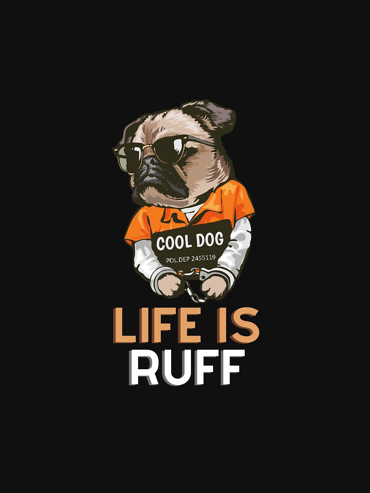 Pug Merch, Pug funny quote, cute pug, Pug products by animalbunch7 T-Shirts, Hoodie, Sweatshirt | BlankRebels.com (Image 3)