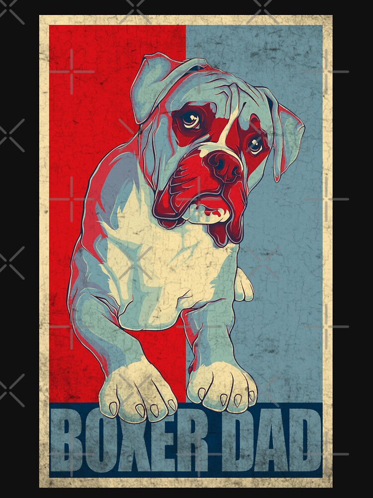 Vintage Boxer Dad by Africanob T-Shirts, Hoodie, Sweatshirt | BlankRebels.com (Image 3)