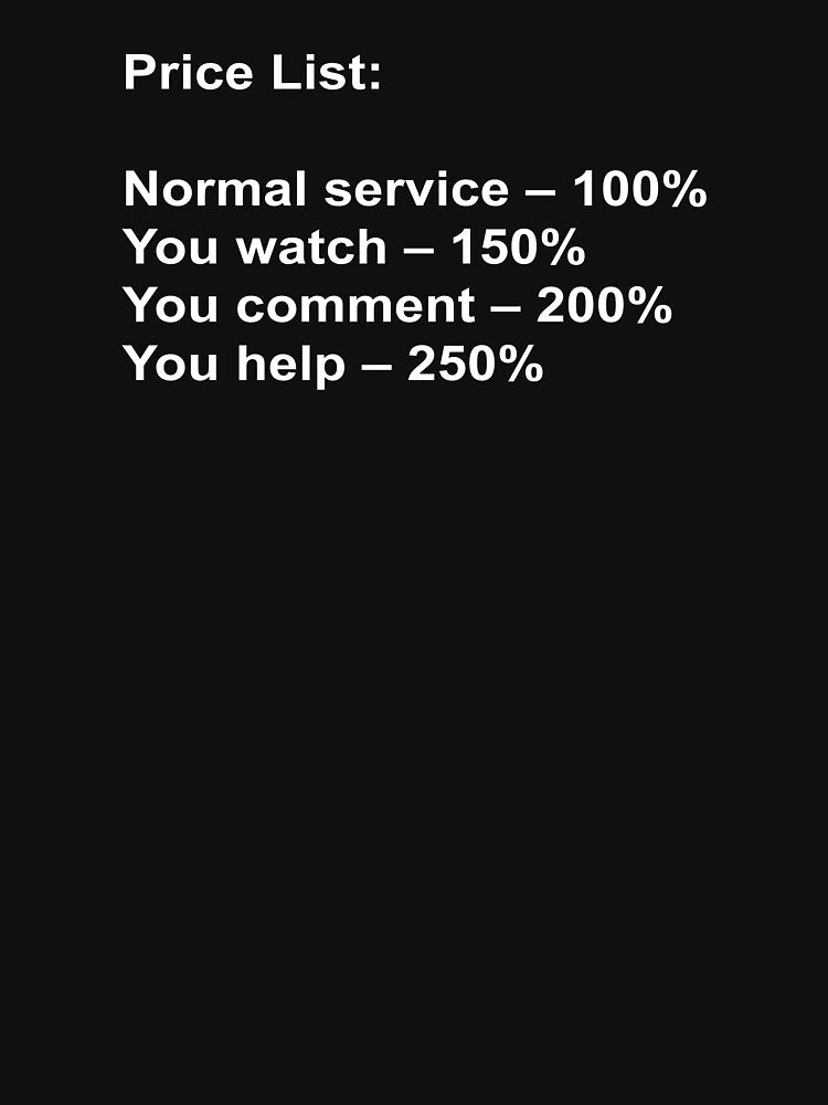 Funny Price List for Work – Humor Design by katyako T-Shirts, Hoodie, Sweatshirt | BlankRebels.com (Image 3)