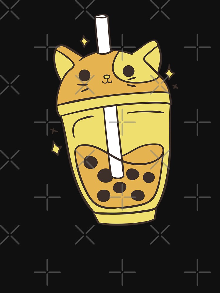 Cute kawaii kitty bubble tea by Artistusha T-Shirts, Hoodie, Sweatshirt | BlankRebels.com (Image 3)