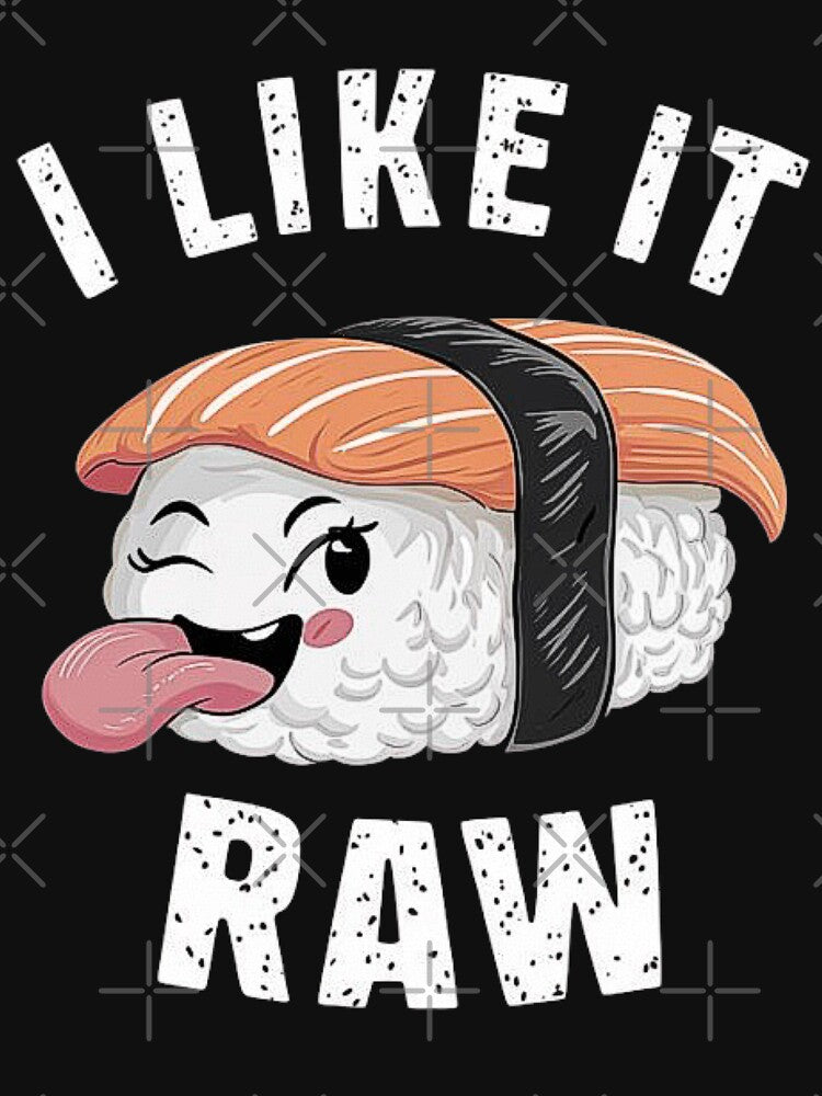 Raw Sushi Cute Design for Food Lovers by love3617 T-Shirts, Hoodie, Sweatshirt | BlankRebels.com (Image 3)
