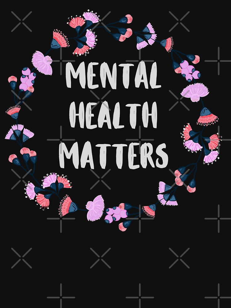 Mental Health Matters Flower by ILLYL Creatives T-Shirts, Hoodie, Sweatshirt | BlankRebels.com (Image 3)