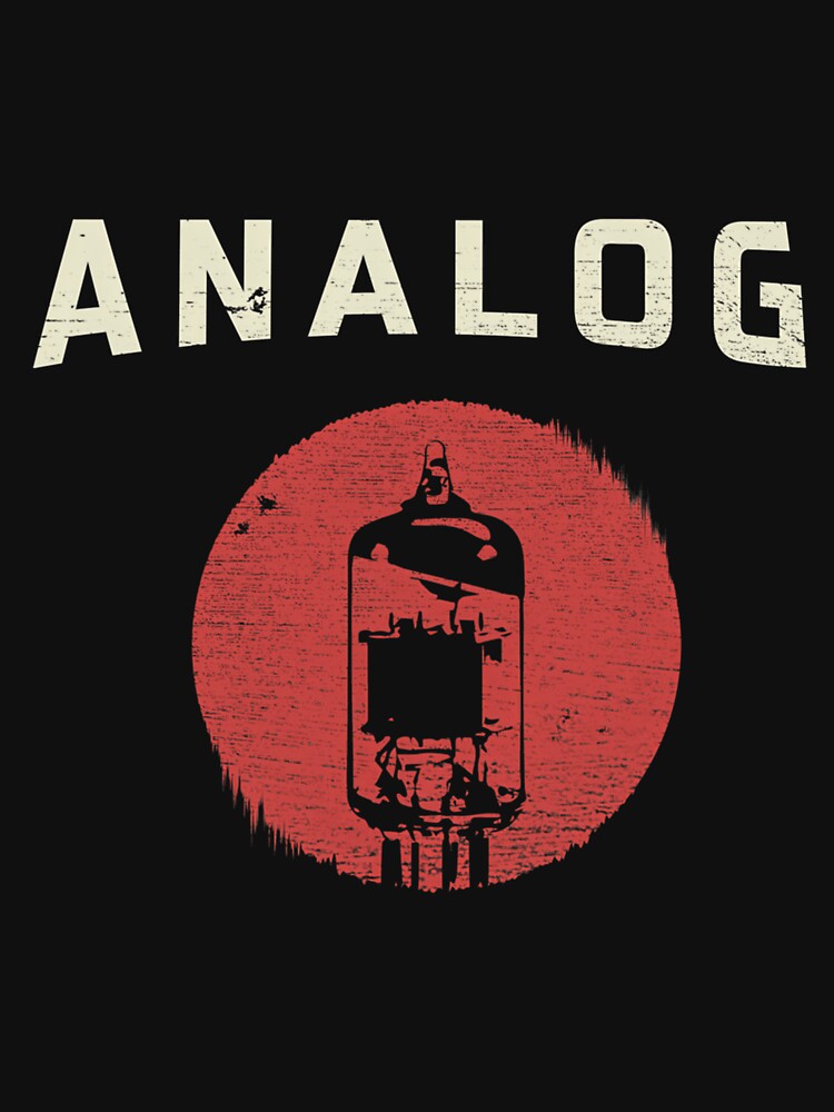 Vacuum Tube Analog Distressed Effect by SolonKuhic T-Shirts, Hoodie, Sweatshirt | BlankRebels.com (Image 3)