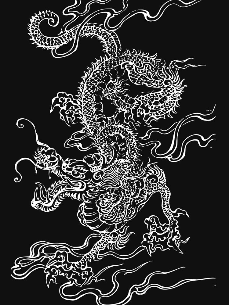 CHINESE DRAGON Classic by stirkzdhohne T-Shirts, Hoodie, Sweatshirt | BlankRebels.com (Image 3)