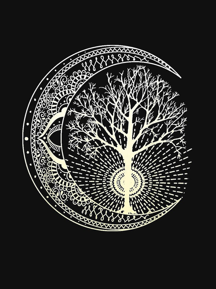 Mandala Tree of Life Tattoo Style by SemajshiMaah T-Shirts, Hoodie, Sweatshirt | BlankRebels.com (Image 3)