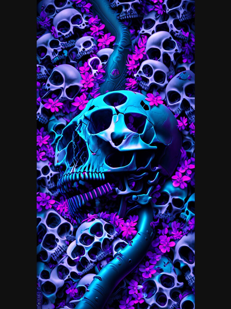 Skull Face #08 by Mr Tony T-Shirts, Hoodie, Sweatshirt | BlankRebels.com (Image 2)
