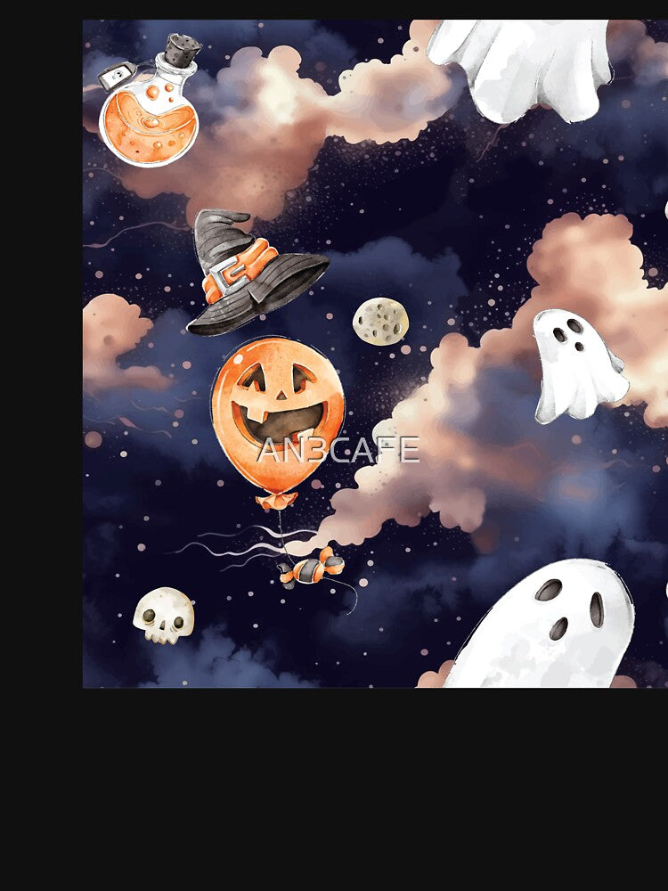 Halloween ghosts by AN3CAFE T-Shirts, Hoodie, Sweatshirt | BlankRebels.com (Image 3)