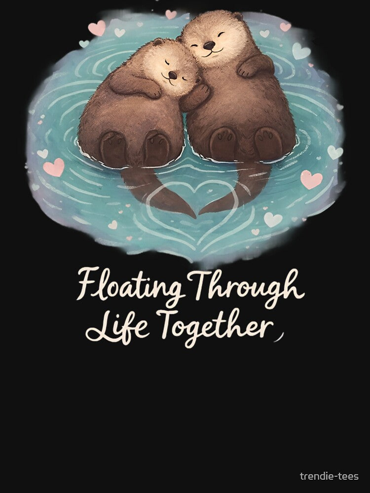 Significant otters otters holding hands by trendie-tees Hoodie, Sweatshirt | BlankRebels.com (Image 3)