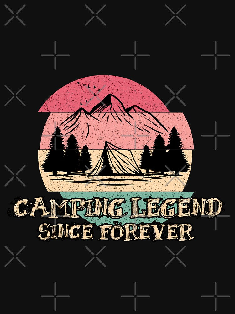 Camping Legend Since Forever by lunacarter T-Shirts, Hoodie, Sweatshirt | BlankRebels.com (Image 3)
