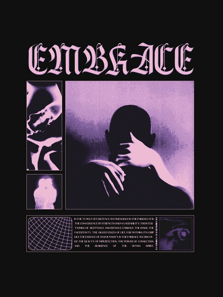 EMBRACE Aesthetic Poster by UglyNavy T-Shirts, Hoodie, Sweatshirt | BlankRebels.com (Image 3)