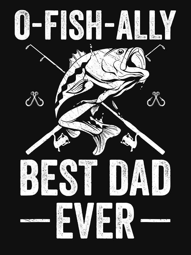 Funny Fishing Dad Fisherman Best Dad Ever Fish Man T-Shirt by traceyk3cch Hoodie, Sweatshirt | BlankRebels.com (Image 3)