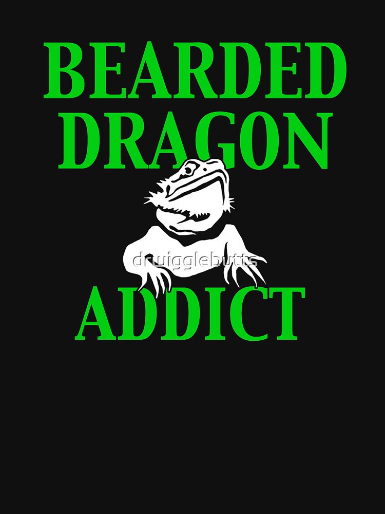 Bearded Dragon Addict by drwigglebutts T-Shirts, Hoodie, Sweatshirt | BlankRebels.com (Image 3)