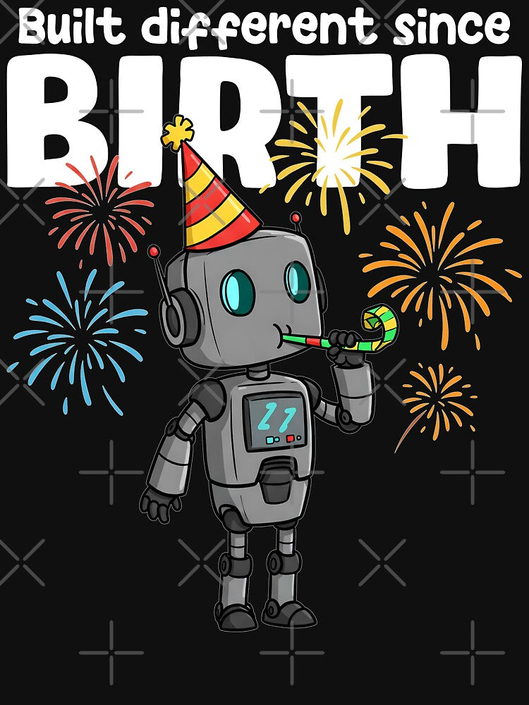 BUILT DIFFERENT SINCE BIRTH - BIRTHDAY GIFT by KEF Custom T-Shirts, Hoodie, Sweatshirt | BlankRebels.com (Image 3)