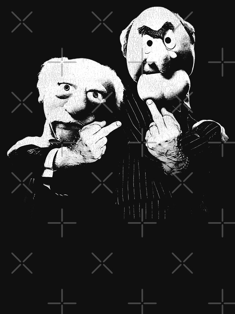 Statler and Waldorf Middle Finger by ourkid