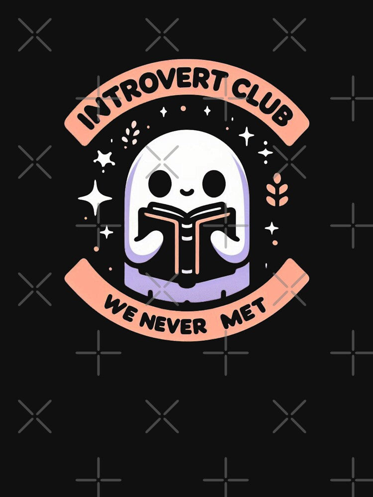 Introvert Club – We Never Met by ZodiacPeaks T-Shirts, Hoodie, Sweatshirt | BlankRebels.com (Image 3)