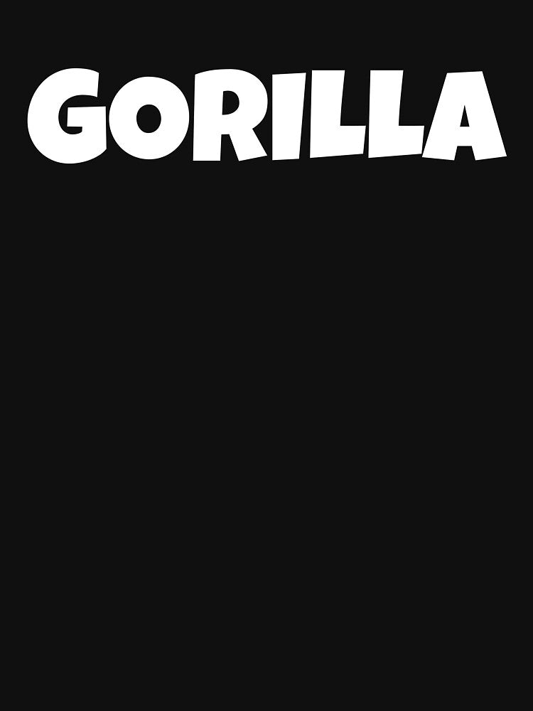 GORILLA by nekojeko T-Shirts, Hoodie, Sweatshirt | BlankRebels.com (Image 3)