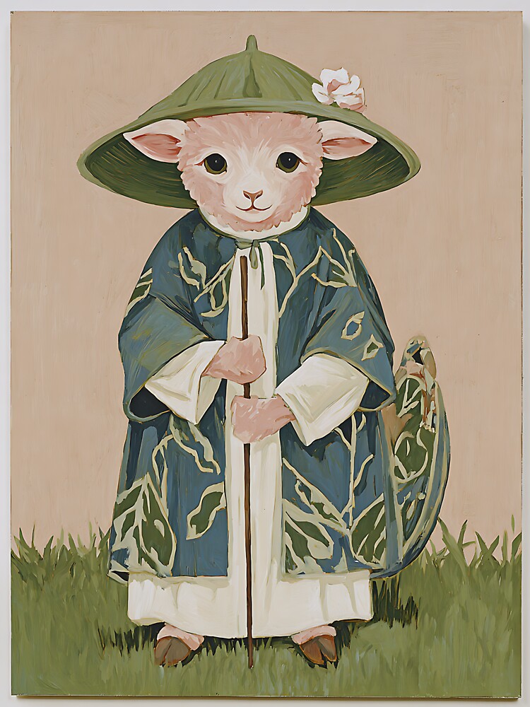 The Cozy Cottagecore Sheep by bapupa T-Shirts, Hoodie, Sweatshirt | BlankRebels.com (Image 3)