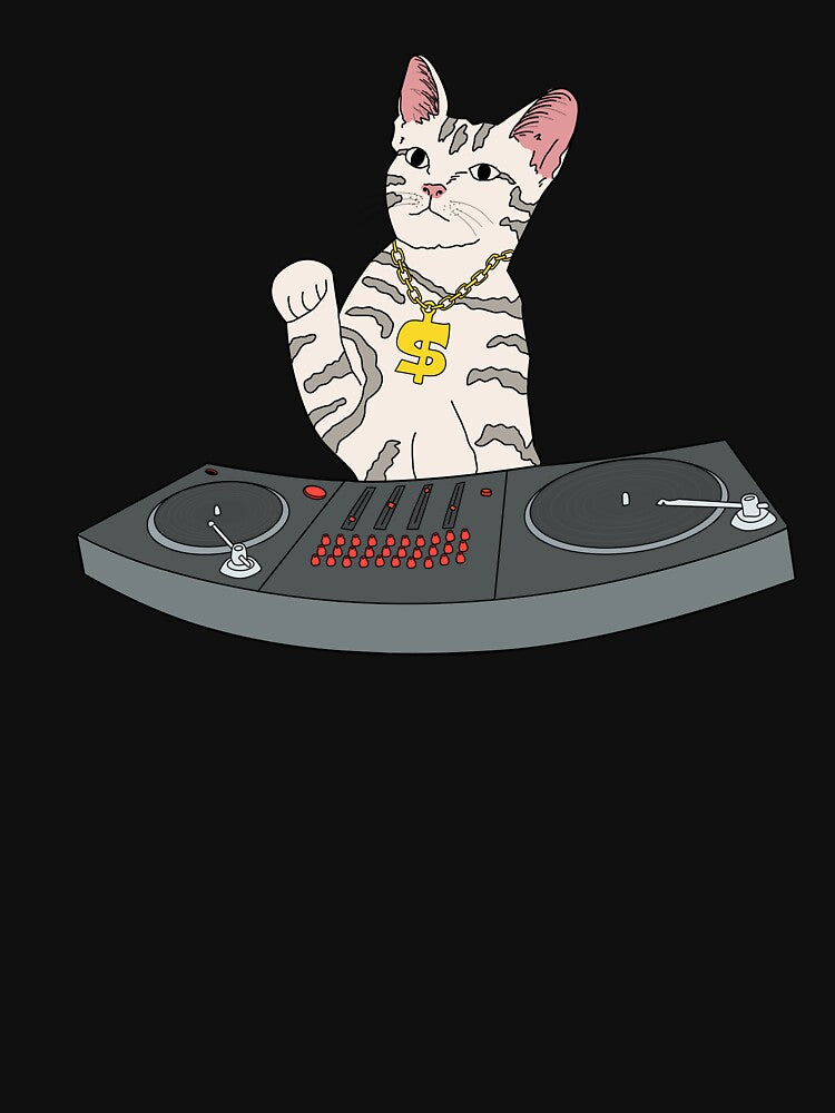 Dj cat by Brexmore3 T-Shirts, Hoodie, Sweatshirt | BlankRebels.com (Image 3)