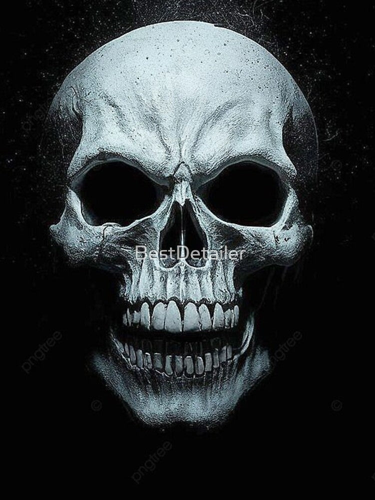Human Skull Emerging from the Depths of Darkness by BestDetailer T-Shirts, Hoodie, Sweatshirt | BlankRebels.com (Image 3)