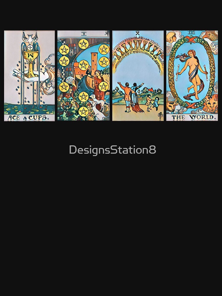 4 Good Classic Tarot Cards by DesignsStation8 T-Shirts, Hoodie, Sweatshirt | BlankRebels.com (Image 3)