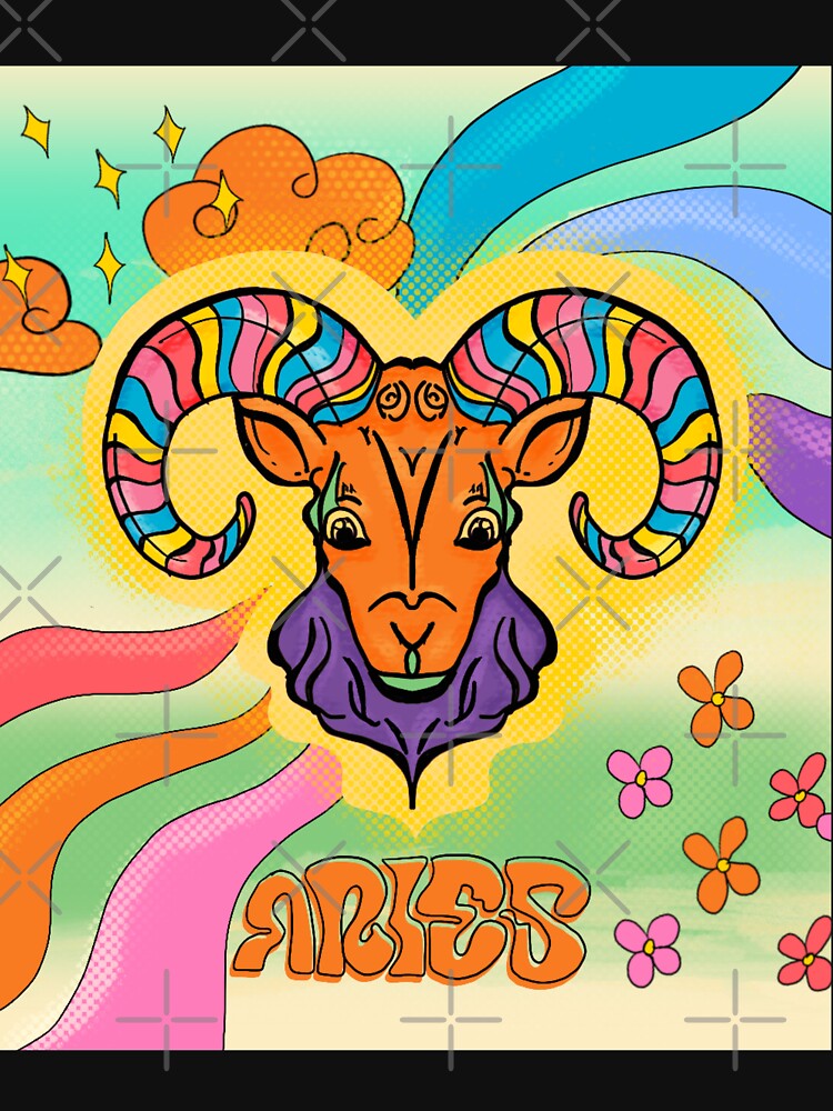 Aries Vintage 60s by MaiZephyr T-Shirts, Hoodie, Sweatshirt | BlankRebels.com (Image 3)