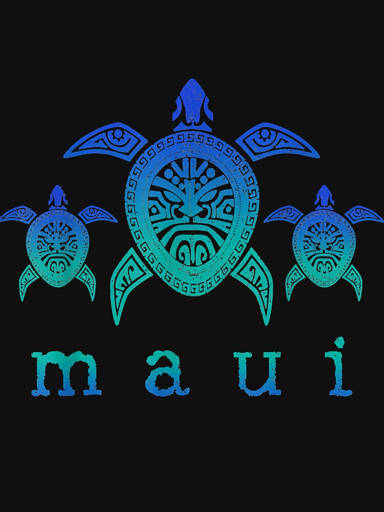 Maui - Hawaii Sea Turtles Hawaiian Scuba Diving Souvenir by Liefke12441 T-Shirts, Hoodie, Sweatshirt (Image 3)