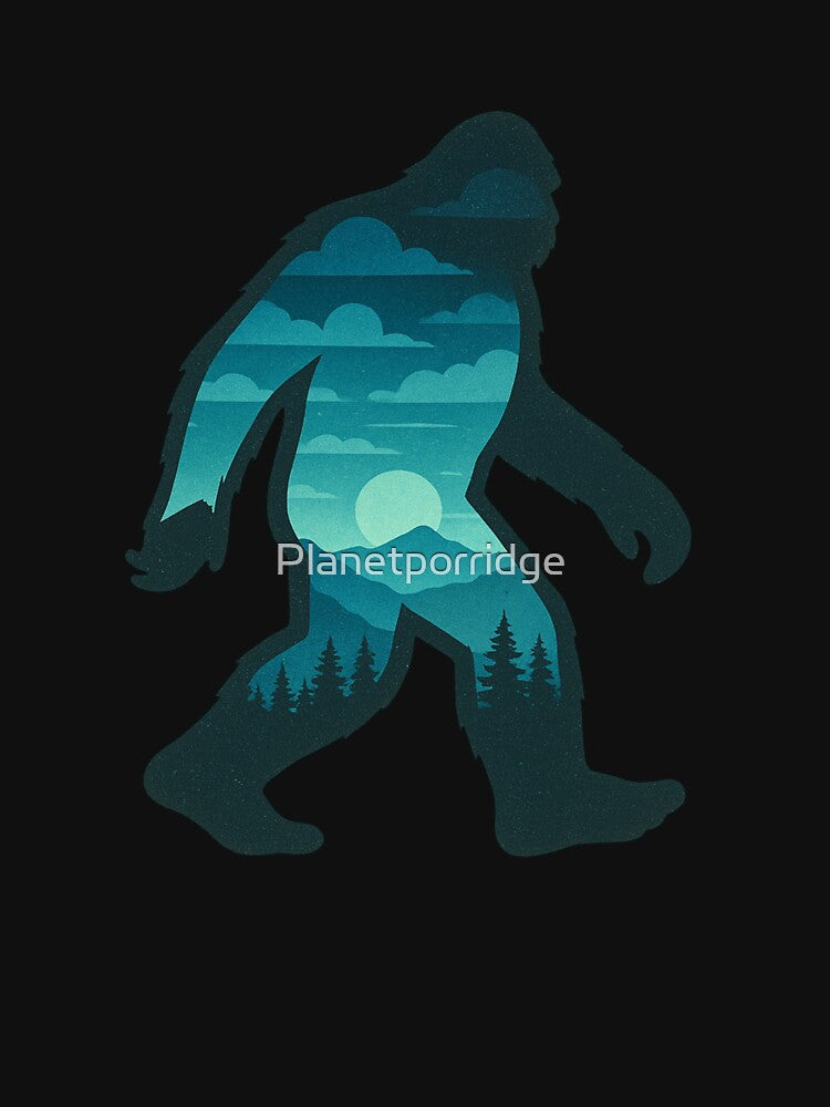 Bigfoot Sunset by Planetporridge T-Shirts, Hoodie, Sweatshirt | BlankRebels.com (Image 3)