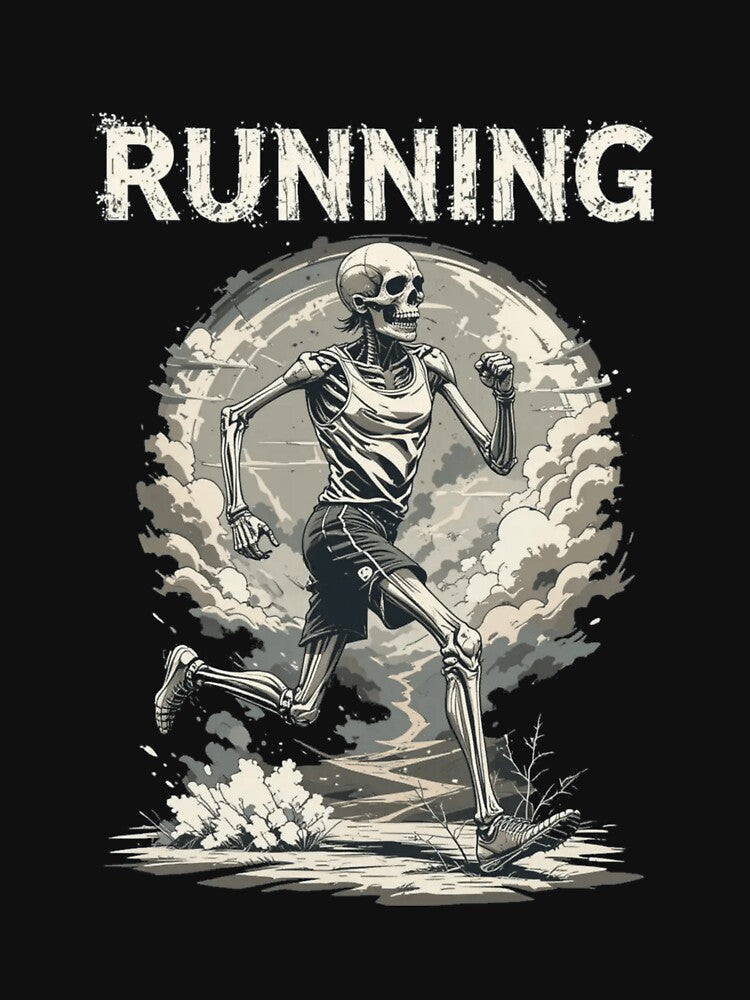 Skeleton running by DigitalArtTK T-Shirts, Hoodie, Sweatshirt | BlankRebels.com (Image 3)